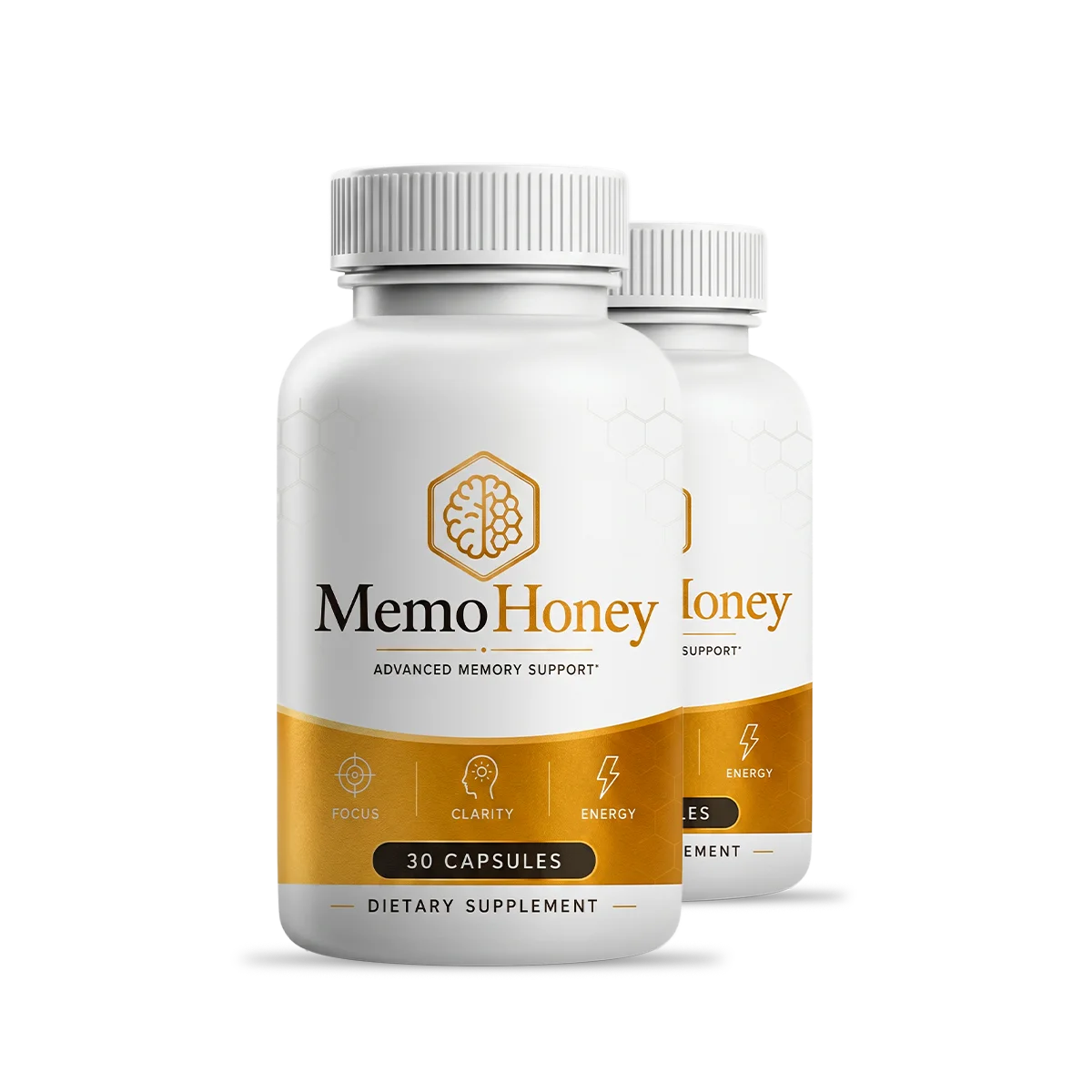 MemoHoney 2-bottle package