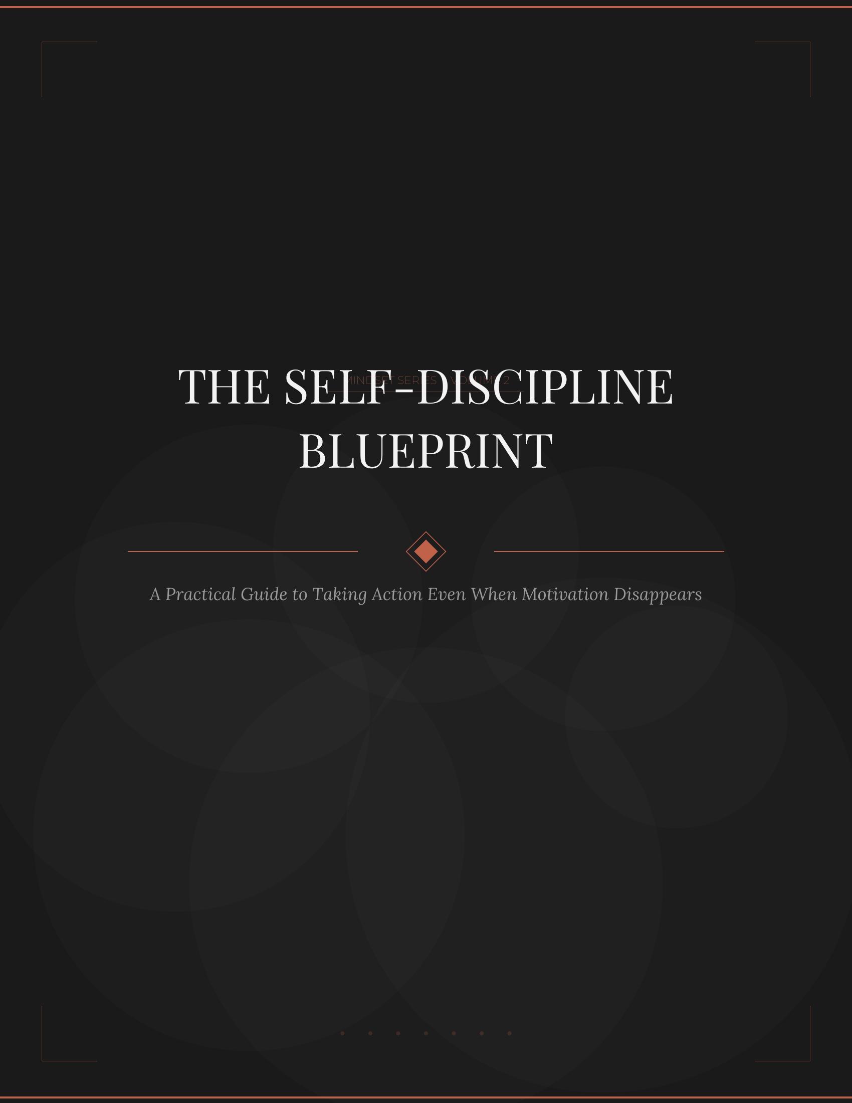 The Self-Discipline Blueprint