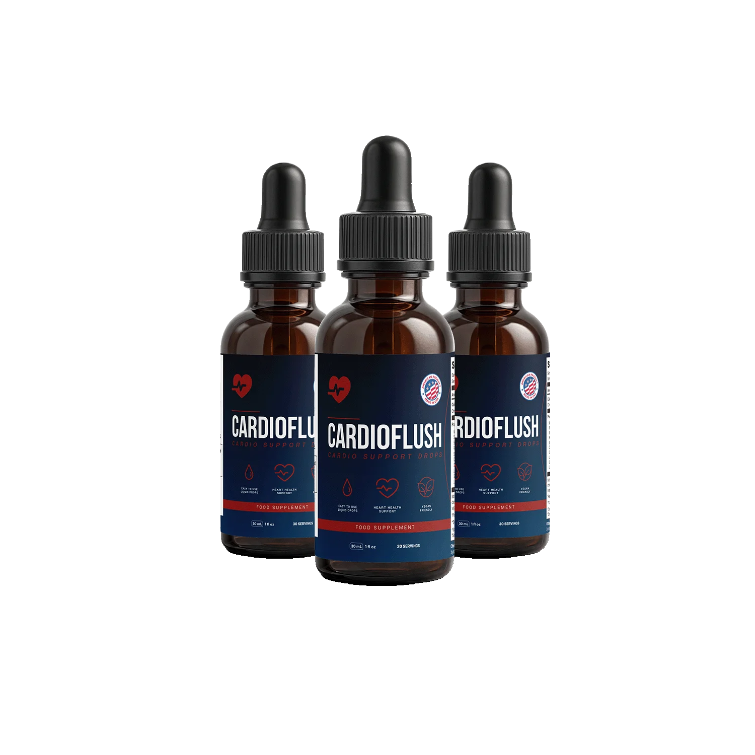 CardioFlush 3-bottle 90-day supply kit