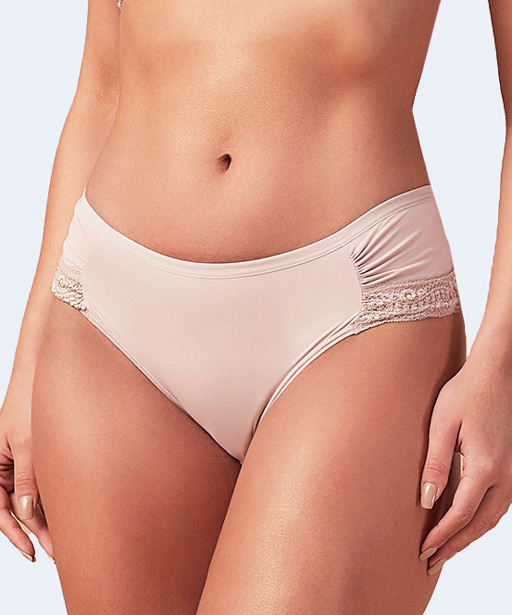 Calcinha Tanga Alta Bombom Renda - NAYANE