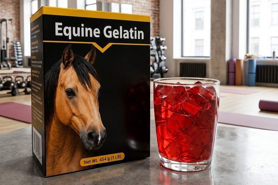 A prepared drink on a counter in a quiet daylit room