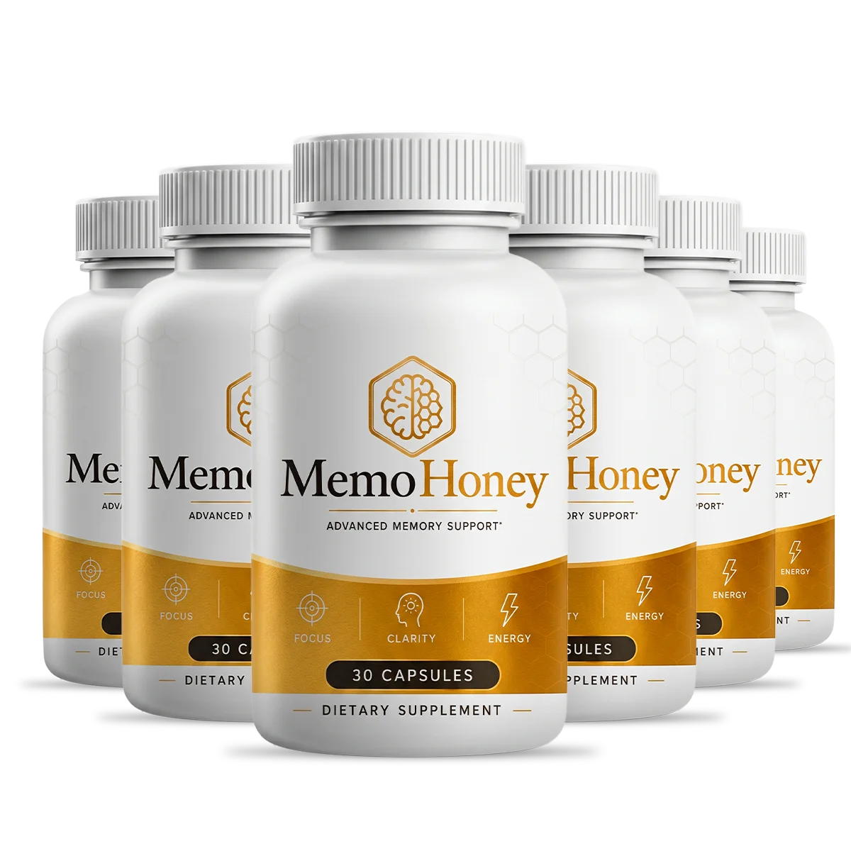 MemoHoney 6-bottle package
